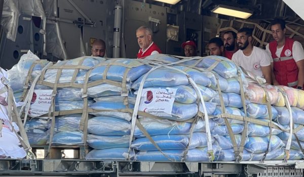 Entra la segunda tanda de ayuda humanitaria a Gaza a través del paso con Egipto