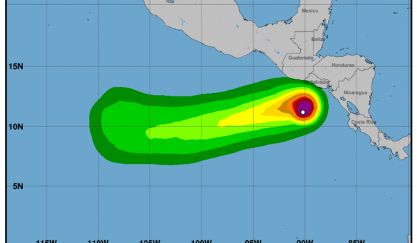 Tormenta Pilar seguirá causando lluvias en Nicaragua. Este es el reporte