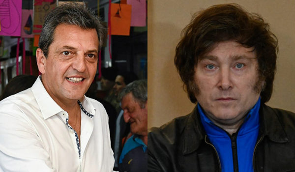 Sergio Massa y Javier Milei definirán la presidencia de Argentina en segunda vuelta