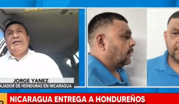 Nicaragua indulta a 43 presos hondureños y los entrega a su país