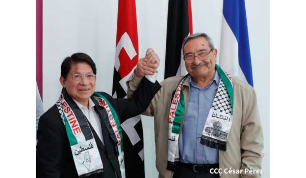 Nicaragua recibe comitiva palestina en medio de conflicto entre Hamás e Israel