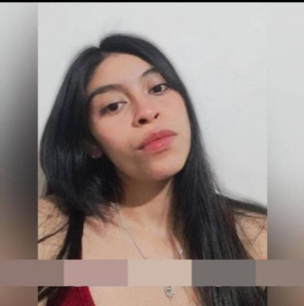 Semidesnuda fue encontrada sin vida Jenelieth Noryelis Peña. LA PRENSA/ Redes sociales. 