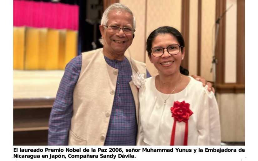 Sandy Dávila, embajadora de Ortega en Japón