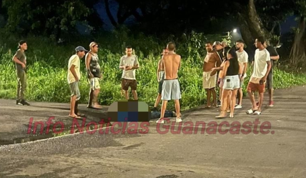Sujetos acribillan a nicaragüense en la vía pública en Guanacaste, Costa Rica