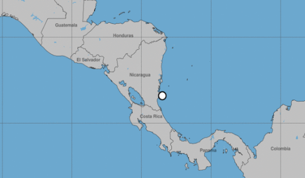 Nicaragua declara Alerta Amarilla en el Caribe por depresión tropical