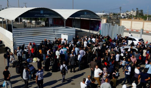 paso Rafah, Israel