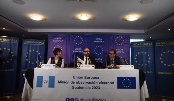 La Fiscalía de Guatemala «amenaza» la transición de poder, concluye la misión de la UE