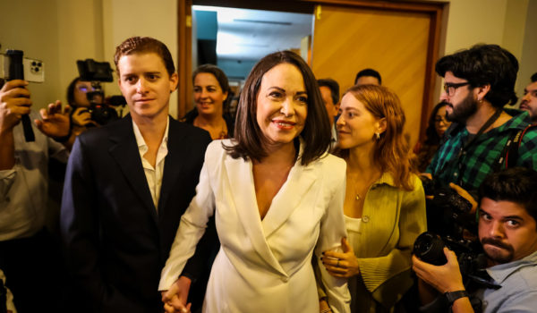 María Corina Machado: mi candidatura es un «reto al sistema» y un «desafío» al chavismo