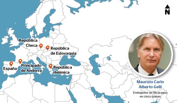 El italiano Maurizio Gelli suma su quinta embajada nicaragüense