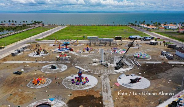 Dictadura gasta más de medio millón de córdobas en construcción de Parque de la Alegría