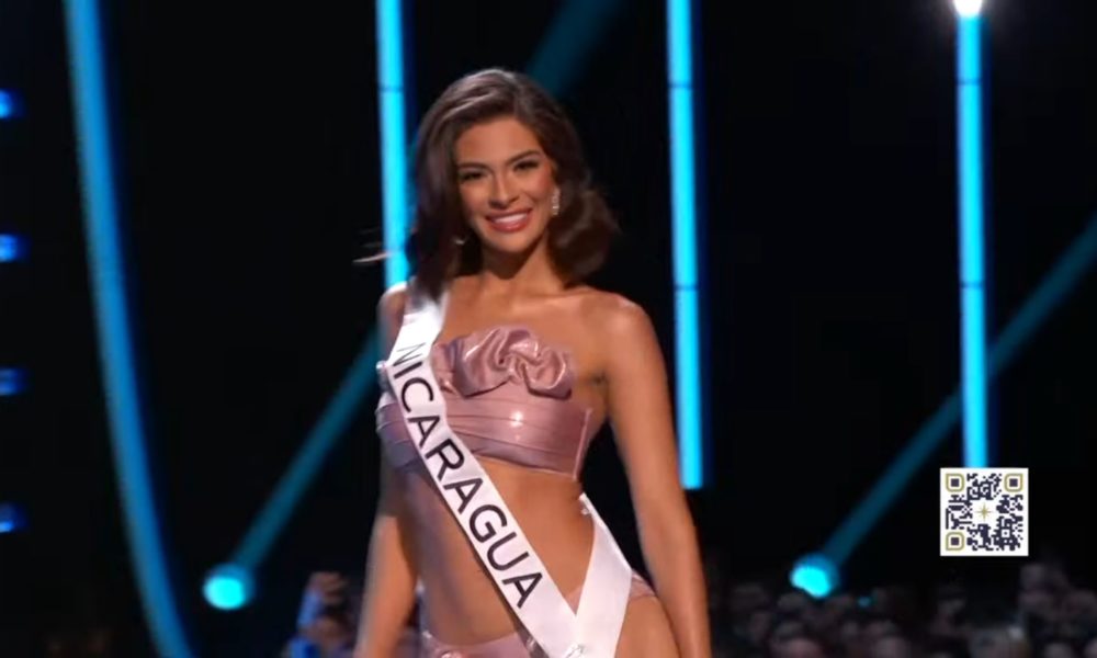 Su pasarela en traje de baño con su giro único fue viral en redes sociales, tanto así, que después, la organización de Miss Universe patentó esa pasarela como el 'Shay Shay sway'. Foto: LA PRENSA/Captura de pantalla