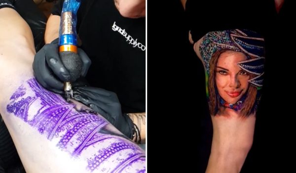 Beiker Molina, el nicaragüense que tatuó el rostro de Sheynnis Palacios a otro nica