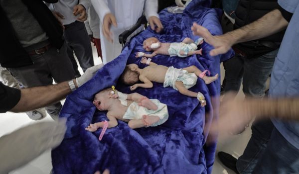 Tres bebés prematuros mueren en un hospital del norte de Gaza por falta de electricidad