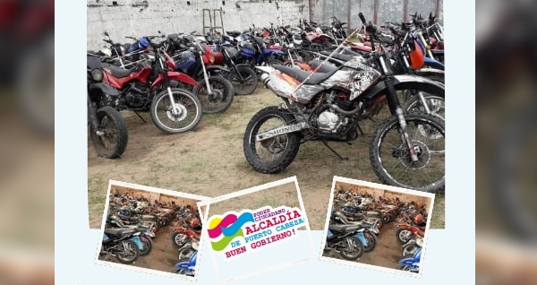 Alcaldía de Puerto Cabezas se retracta y dice que la subasta de motos del depósito vehicular no le pertenece