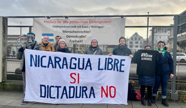Grupos de solidaridad con Nicaragua en Alemania no detienen su lucha contra la dictadura Ortega
