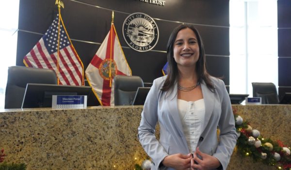 La nicaragüense Maureen Porras, vice alcaldesa de Doral en el Sur de la Florida. Foto: Marcos Medina | LA PRENSA