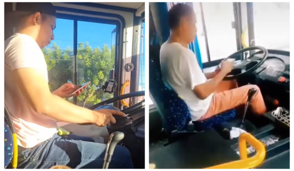 Usuarios se quejan de conductores del TUC que usan el celular mientras manejan