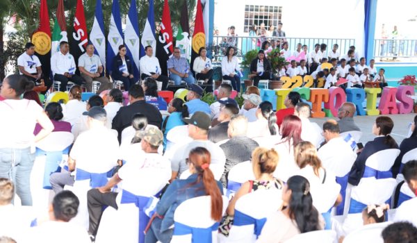 Acto de inauguración del ciclo escolar 2024 ensalza los 17 años de dictadura de Ortega