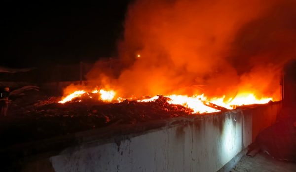 Bodega de zapatos en el barrio Acahualinca arde por segunda vez en nueve días