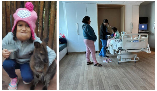 Niña con tumor en la mandíbula resistió cirugía de 23 horas y se recupera satisfactoriamente