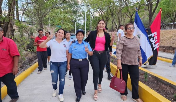 Alcaldía sandinista celebra “primera calle bulevar de la historia” de El Jicaral