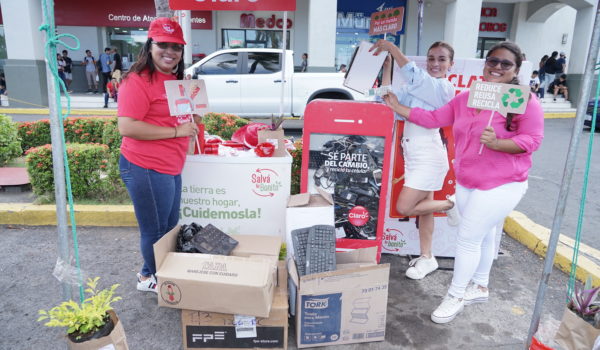 Claro promueve el reciclaje