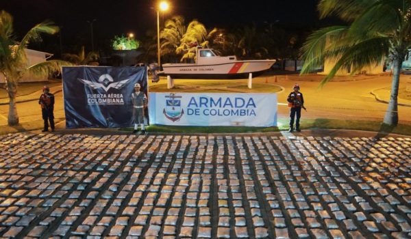 Caen tres nicaragüenses y un colombiano con más de una tonelada de marihuana
