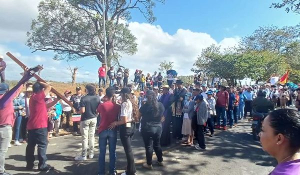 Permiten en Carazo realizar peregrinación y viacrucis en inicio de la Cuaresma