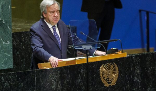 El mundo «está entrando en la era del caos», alerta el secretario general de la ONU
