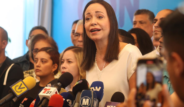La opositora venezolana María Corina Machado ratifica que continuará en la ruta electoral
