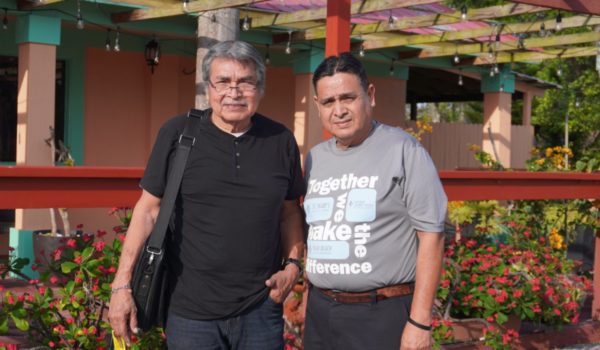Jorge y Juan Carlos Martínez, nicaragüenses en West Palm Beach. LA PRENSA