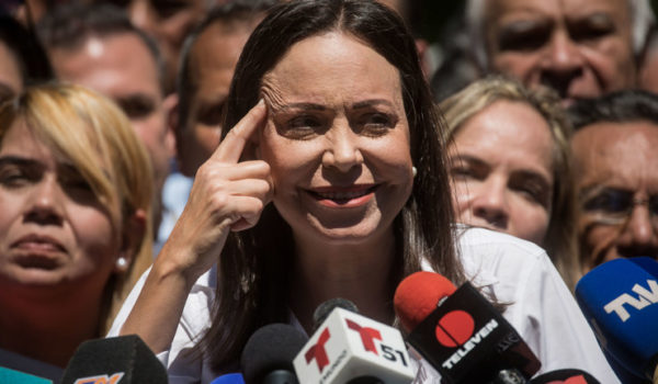 María Corina Machado advierte sobre éxodo migratorio si Maduro se impone «por la fuerza» en Venezuela