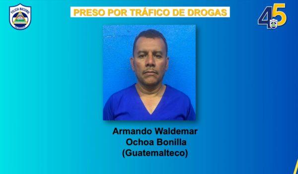 Furgonero guatemalteco cae con 96 kilos de cocaína en El Espino