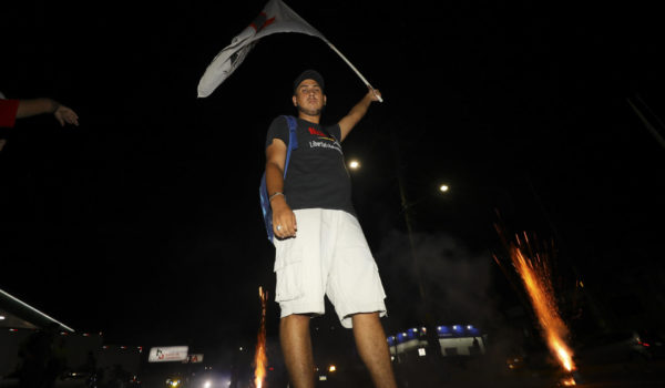 Celebran en Honduras la declaración de culpabilidad al expresidente Juan Orlando Hernández