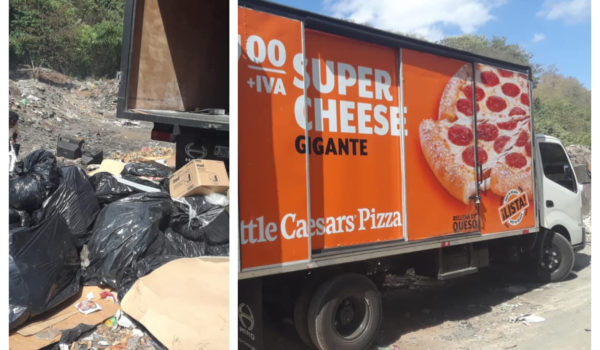 Alcaldía de Managua multa a pizzería por depositar basura en sitio no autorizado