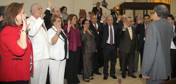 En abril de 2014 fue la última vez que la Asamblea Nacional de Nicaragua, presidida en ese entonces por René Núñez Téllez, votó el nombramiento de los 16 magistrados totales de la Corte Suprema de Justicia (CSJ)
