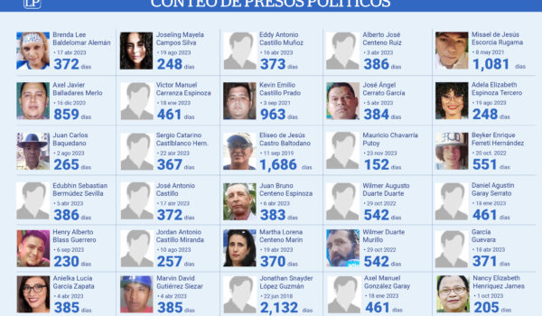 Miembro de Mentes Libres lleva 370 días como presa política