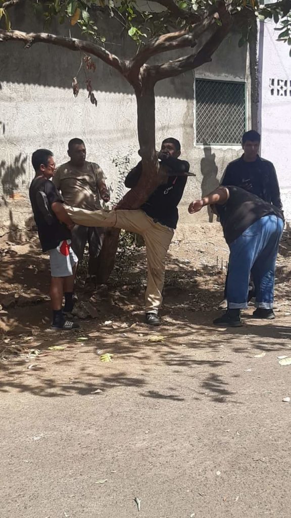 Wilfredo-- Medina fue capturado por un tío y vecinos que le entregaron a la Policía..LA PRENSA