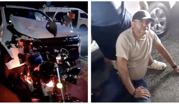 Exdiputado sandinista y «mano derecha» de Fidel Moreno arrolla a motociclista y se da a la fuga