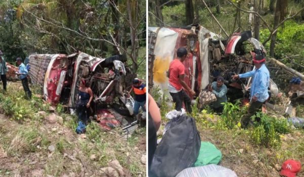 Vuelcos de buses en Puerto Cabezas y Jinotega dejan decenas de lesionados