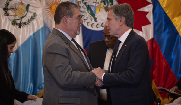 Blinken habla en Guatemala de los esfuerzos del continente a favor de migración ordenada