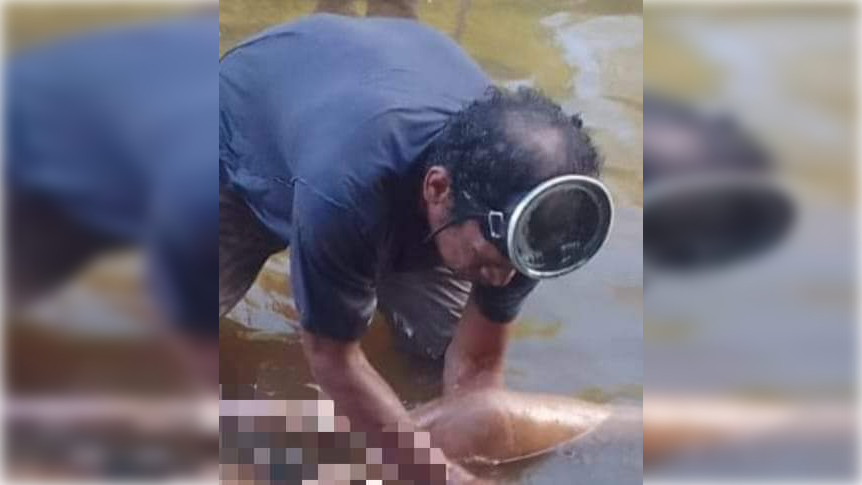 El cuerpo sin vida de Solki Thompson Leman, de 20 años fue encontrado flotando en un río LA PRENSA/ Redes sociales.