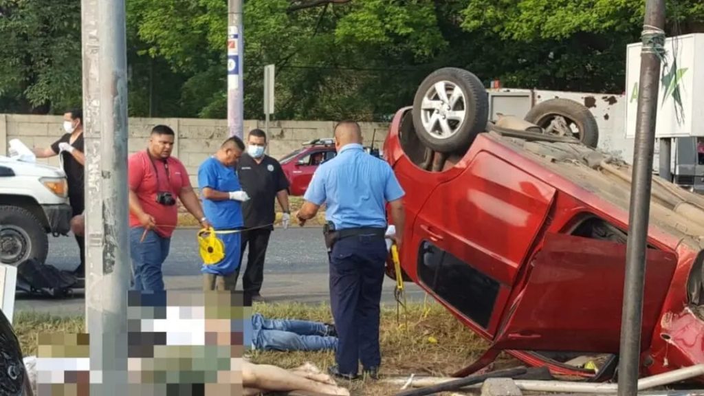 Al menos 16 personas fallecieron en accidentes de tránsito durante sábado y domingo. LA PRENSA/ Tomada de Radio Ya.