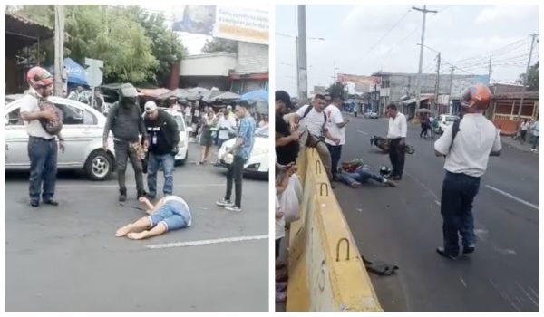 Muere un día después señora atropellada frente al mercado Roberto Huembes