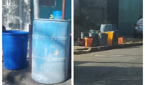Barrios de Managua severamente afectados por prolongados cortes de agua potable