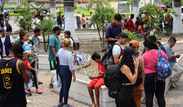 Los migrantes irregulares interceptados por México se triplican en el primer trimestre