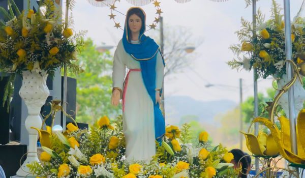 Régimen permite Eucaristía en el Santuario de la Virgen de Cuapa