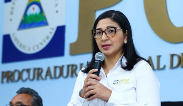 Procuradora general de Nicaragua, Wendy Carolina Morales. Foto: Tomada de medios oficialistas.
