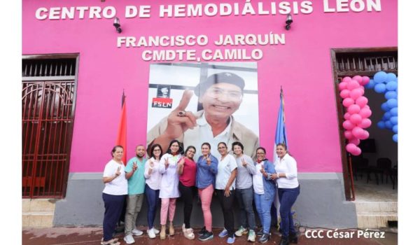 Ortega convierte la casa familiar de Aníbal Toruño en un centro de hemodiálisis
