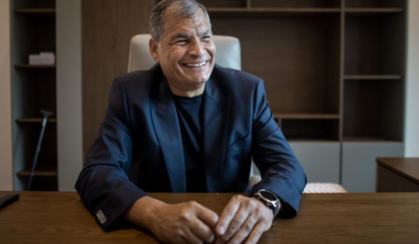 Rafael Correa: mi retorno a Ecuador «es cuestión de tiempo»